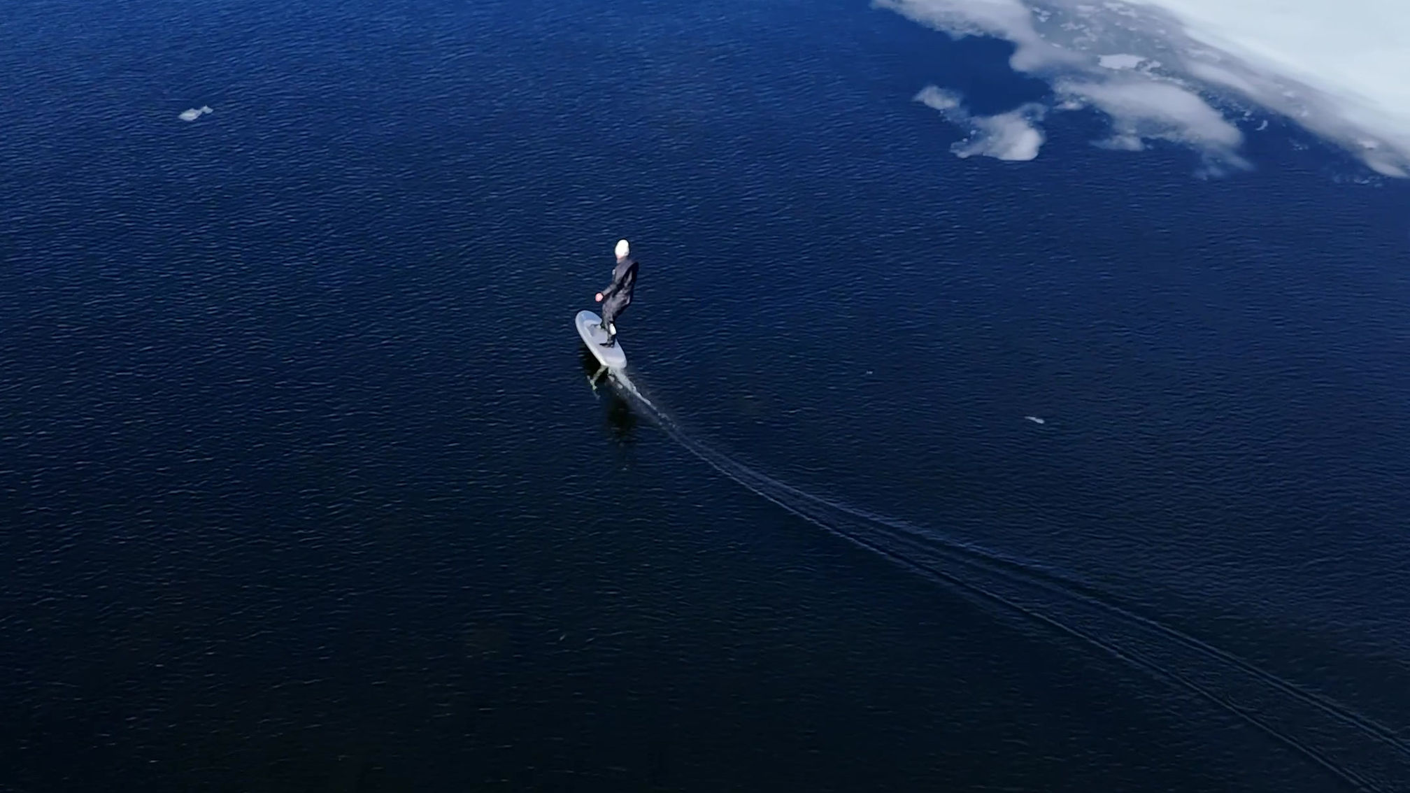 Winter Flite On Lake Muskoka